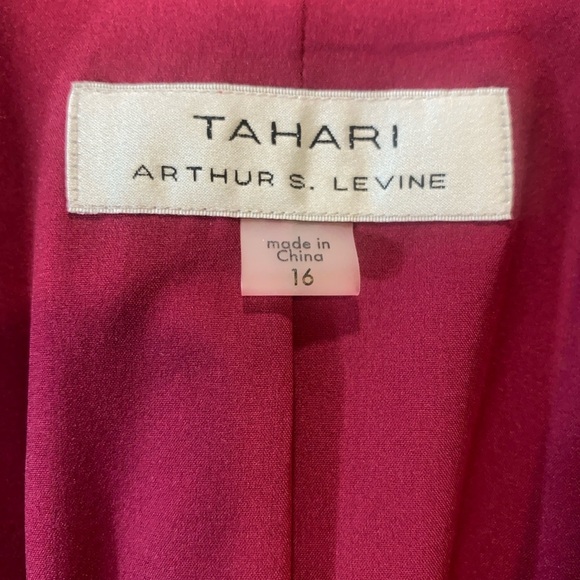 Tahari Pink Blazer Chic Suit Jacket Size 16 (NWT) - Picture 6 of 10
